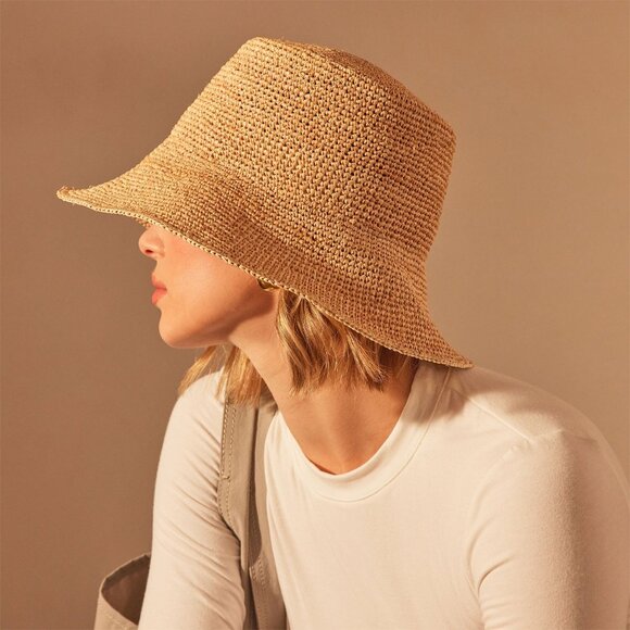 wyeth Accessories - Wyeth Straw Bucket Hat